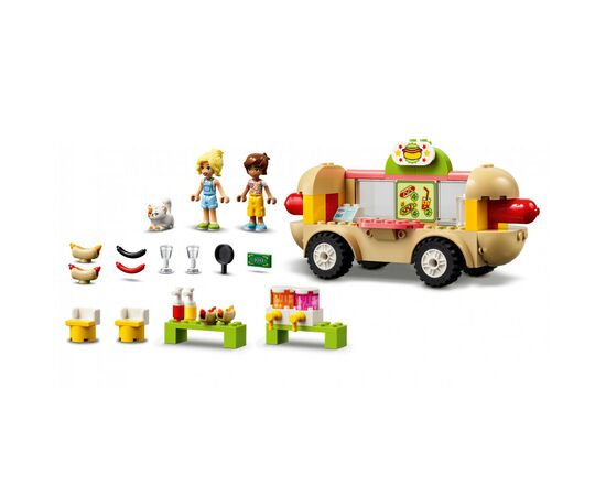 Конструктор LEGO Friends Грузовик с гот-догами 100 деталей (42633), изображение 3 Конструктор LEGO Friends Грузовик с гот-догами 100 деталей (42633), изображение 3