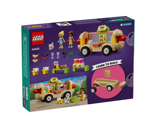 Конструктор LEGO Friends Грузовик с гот-догами 100 деталей (42633), изображение 6 Конструктор LEGO Friends Грузовик с гот-догами 100 деталей (42633), изображение 6