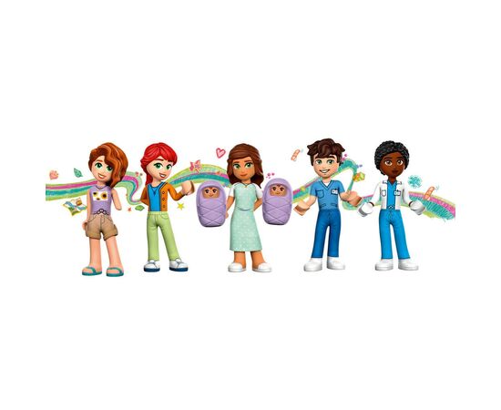 Конструктор LEGO Friends Больница в Хартлейк-Сити 1045 деталей (42621), изображение 8 Конструктор LEGO Friends Больница в Хартлейк-Сити 1045 деталей (42621), изображение 8