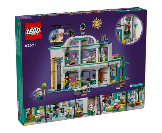 Конструктор LEGO Friends Больница в Хартлейк-Сити 1045 деталей (42621), изображение 9 Конструктор LEGO Friends Больница в Хартлейк-Сити 1045 деталей (42621), изображение 9