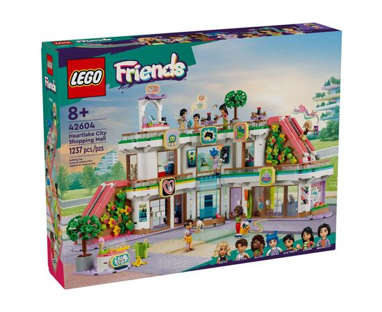 Конструктор LEGO Friends Торговельний центр у Хартлейк-Сіті 1237 деталей (42604)