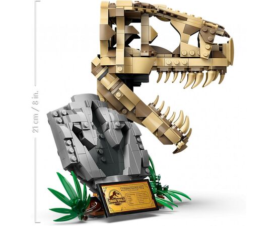 Конструктор LEGO Jurassic World Окаменелости динозавров: череп тираннозавра 577 деталей (76964), изображение 5 Конструктор LEGO Jurassic World Окаменелости динозавров: череп тираннозавра 577 деталей (76964), изображение 5