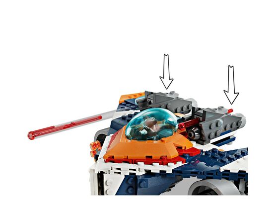 Конструктор LEGO Super Heroes «Warbird» Ракети vs. Ронан 290 деталей (76278), зображення 6 Конструктор LEGO Super Heroes «Warbird» Ракети vs. Ронан 290 деталей (76278), зображення 6