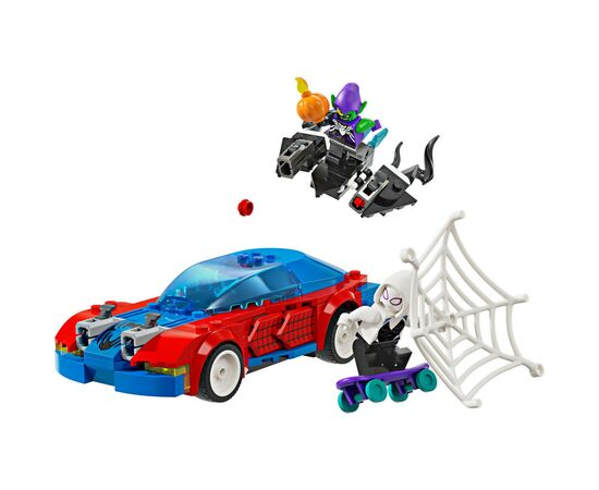 Конструктор LEGO Super Heroes Автомобиль для гонок Человека-Паука и Зеленый Гоблин с ядом Венома 227 деталей (76279), изображение 2 Конструктор LEGO Super Heroes Автомобиль для гонок Человека-Паука и Зеленый Гоблин с ядом Венома 227 деталей (76279), изображение 2
