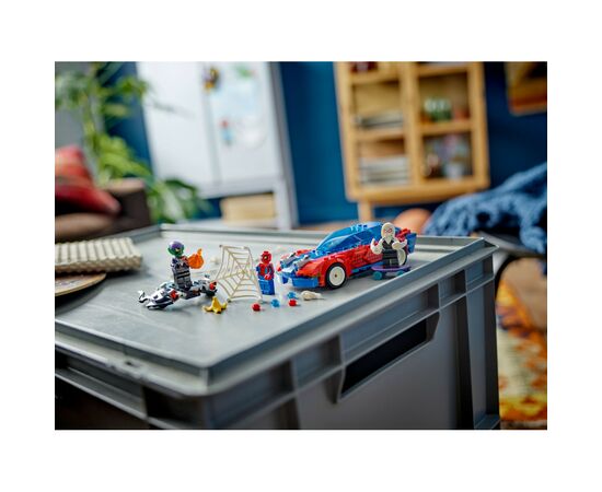 Конструктор LEGO Super Heroes Автомобиль для гонок Человека-Паука и Зеленый Гоблин с ядом Венома 227 деталей (76279), изображение 8 Конструктор LEGO Super Heroes Автомобиль для гонок Человека-Паука и Зеленый Гоблин с ядом Венома 227 деталей (76279), изображение 8