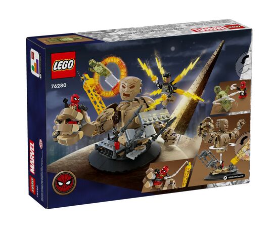 Конструктор LEGO Super Heroes Человек-Паук vs. Песчаный человек: Решающая битва 347 деталей (76280), изображение 6 Конструктор LEGO Super Heroes Человек-Паук vs. Песчаный человек: Решающая битва 347 деталей (76280), изображение 6
