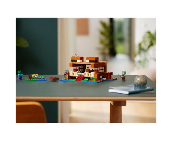 Конструктор LEGO Minecraft Дом в форме лягушки 400 деталей (21256), изображение 10 Конструктор LEGO Minecraft Дом в форме лягушки 400 деталей (21256), изображение 10