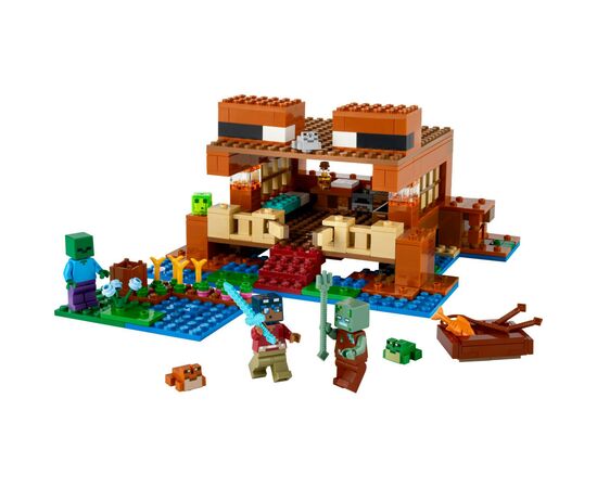 Конструктор LEGO Minecraft Дом в форме лягушки 400 деталей (21256), изображение 2 Конструктор LEGO Minecraft Дом в форме лягушки 400 деталей (21256), изображение 2