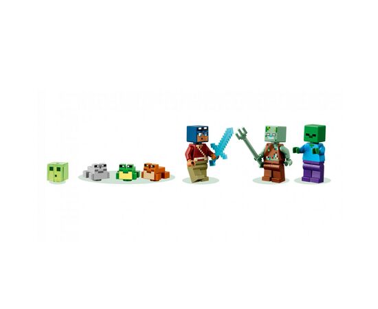 Конструктор LEGO Minecraft Дом в форме лягушки 400 деталей (21256), изображение 3 Конструктор LEGO Minecraft Дом в форме лягушки 400 деталей (21256), изображение 3