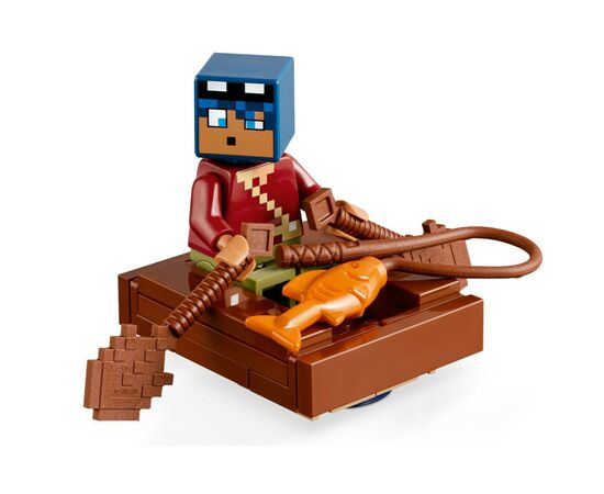 Конструктор LEGO Minecraft Дом в форме лягушки 400 деталей (21256), изображение 5 Конструктор LEGO Minecraft Дом в форме лягушки 400 деталей (21256), изображение 5