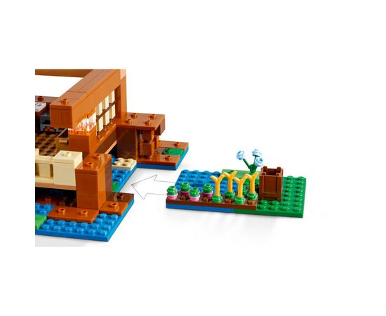 Конструктор LEGO Minecraft Дом в форме лягушки 400 деталей (21256), изображение 6 Конструктор LEGO Minecraft Дом в форме лягушки 400 деталей (21256), изображение 6