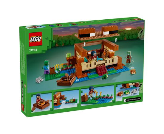 Конструктор LEGO Minecraft Дом в форме лягушки 400 деталей (21256), изображение 9 Конструктор LEGO Minecraft Дом в форме лягушки 400 деталей (21256), изображение 9