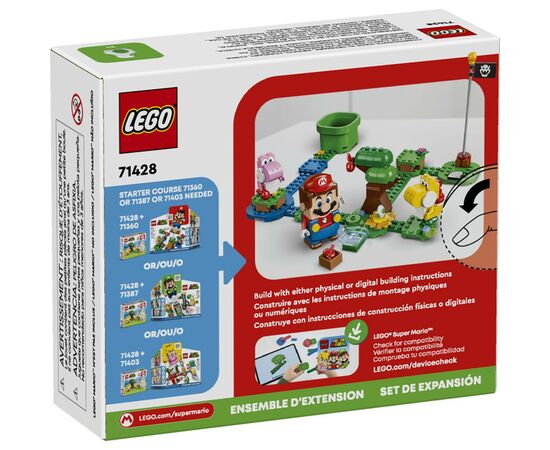 Конструктор LEGO Super Mario Прекрасный лес Yoshi Прекрасный лес Yoshi. Дополнительный набор (71428), изображение 4 Конструктор LEGO Super Mario Прекрасный лес Yoshi Прекрасный лес Yoshi. Дополнительный набор (71428), изображение 4