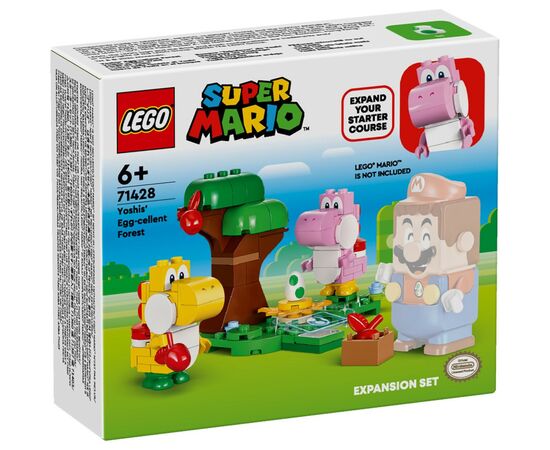 Конструктор LEGO Super Mario Прекрасный лес Yoshi Прекрасный лес Yoshi. Дополнительный набор (71428)