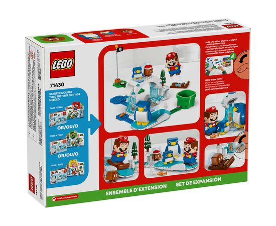 Конструктор LEGO Super Mario Снежное приключение семьи penguin. Дополнительный набор (71430), изображение 5 Конструктор LEGO Super Mario Снежное приключение семьи penguin. Дополнительный набор (71430), изображение 5