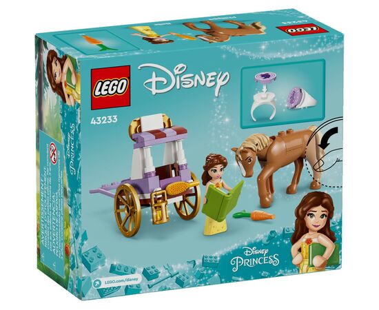 Конструктор LEGO Disney Сказочная карета Белль 62 деталей (43233), изображение 6 Конструктор LEGO Disney Сказочная карета Белль 62 деталей (43233), изображение 6