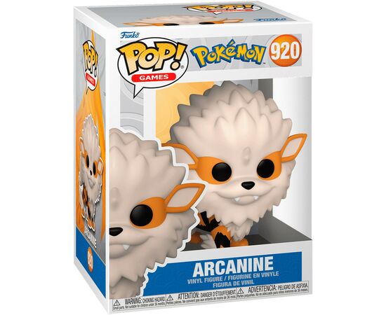 Фигурка Funko Pop Games: Pokemon - Arcanine (5908305243977), изображение 2 Фигурка Funko Pop Games: Pokemon - Arcanine (5908305243977), изображение 2
