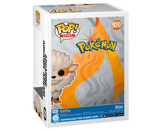 Фигурка Funko Pop Games: Pokemon - Arcanine (5908305243977), изображение 3 Фигурка Funko Pop Games: Pokemon - Arcanine (5908305243977), изображение 3