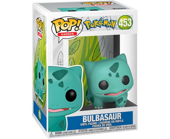 Фигурка Funko Pop Games: Pokemon - Bulbasaur (5908305242444), изображение 2 Фигурка Funko Pop Games: Pokemon - Bulbasaur (5908305242444), изображение 2