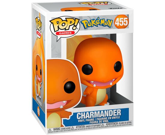 Фигурка Funko Pop Games: Pokemon - Charmander (5908305242451), изображение 2 Фигурка Funko Pop Games: Pokemon - Charmander (5908305242451), изображение 2