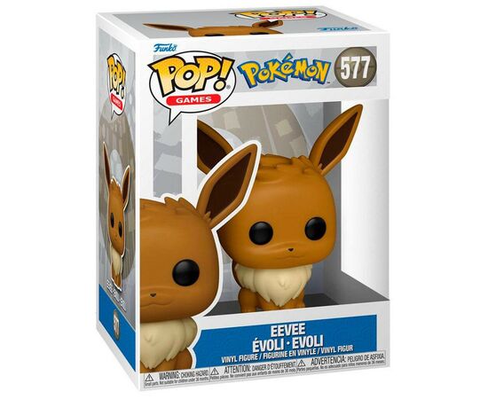 Фигурка Funko Pop Games: Pokemon - Eevee (5908305241515), изображение 2 Фигурка Funko Pop Games: Pokemon - Eevee (5908305241515), изображение 2