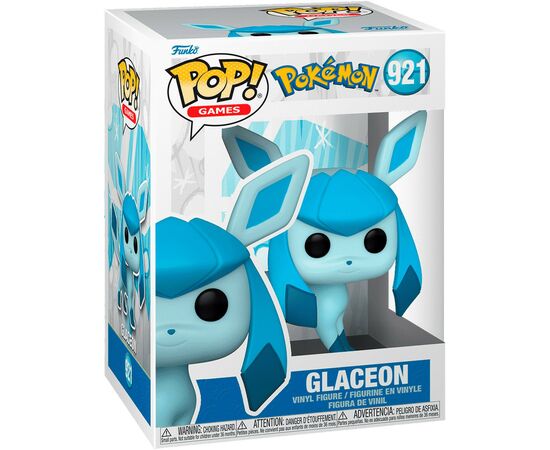 Фигурка Funko Pop Games: Pokemon - Glaceon (5908305243984), изображение 2 Фигурка Funko Pop Games: Pokemon - Glaceon (5908305243984), изображение 2