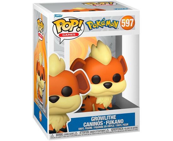 Фигурка Funko Pop Games: Pokemon - Growlithe (5908305245247), изображение 2 Фигурка Funko Pop Games: Pokemon - Growlithe (5908305245247), изображение 2