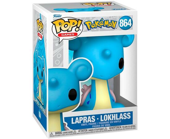 Фигурка Funko Pop Games: Pokemon - Lapras (5908305245254), изображение 2 Фигурка Funko Pop Games: Pokemon - Lapras (5908305245254), изображение 2