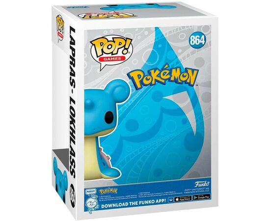 Фигурка Funko Pop Games: Pokemon - Lapras (5908305245254), изображение 3 Фигурка Funko Pop Games: Pokemon - Lapras (5908305245254), изображение 3