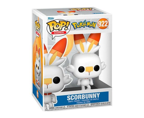 Фигурка Funko Pop Games: Pokemon - Scorbunny (5908305243991), изображение 2 Фигурка Funko Pop Games: Pokemon - Scorbunny (5908305243991), изображение 2