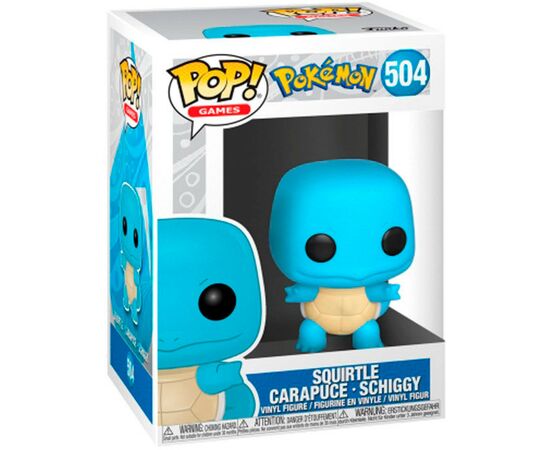Фигурка Funko Pop Games: Pokemon - Squirtle (5908305242482), изображение 2