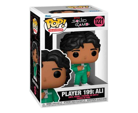 Фигурка Funko Pop TV: Squid Game- Player 199:Ali (5908305237365), изображение 2 Фигурка Funko Pop TV: Squid Game- Player 199:Ali (5908305237365), изображение 2