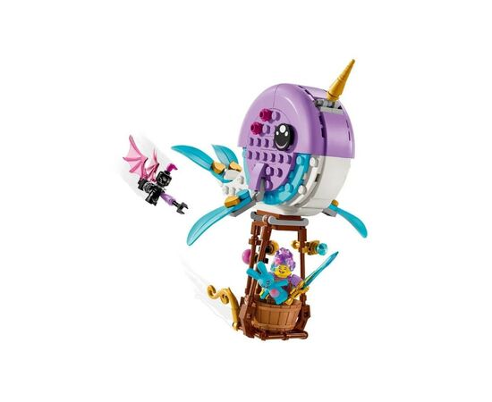 Конструктор LEGO DREAMZzz Воздушный шар Иззи Нарвал 156 деталей (71472), изображение 8 Конструктор LEGO DREAMZzz Воздушный шар Иззи Нарвал 156 деталей (71472), изображение 8
