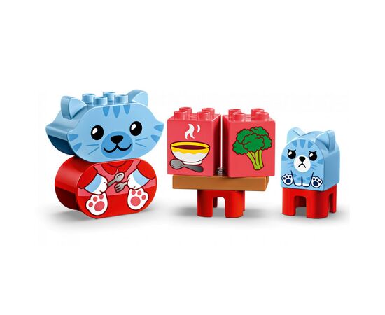 Конструктор LEGO DUPLO My First Повседневные процедуры: Время ужина и сна 28 деталей (10414), изображение 4 Конструктор LEGO DUPLO My First Повседневные процедуры: Время ужина и сна 28 деталей (10414), изображение 4