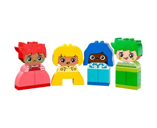 Конструктор LEGO DUPLO My First Сильні почуття та емоції 23 деталей (10415), зображення 2 Конструктор LEGO DUPLO My First Сильні почуття та емоції 23 деталей (10415), зображення 2
