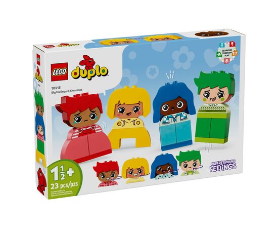 Конструктор LEGO DUPLO My First Сильные чувства и эмоции 23 деталей (10415)