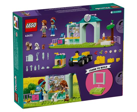 Конструктор LEGO Friends Ветеринарная клиника для сельскохозяйственных животных 161 деталей (42632), изображение 8 Конструктор LEGO Friends Ветеринарная клиника для сельскохозяйственных животных 161 деталей (42632), изображение 8