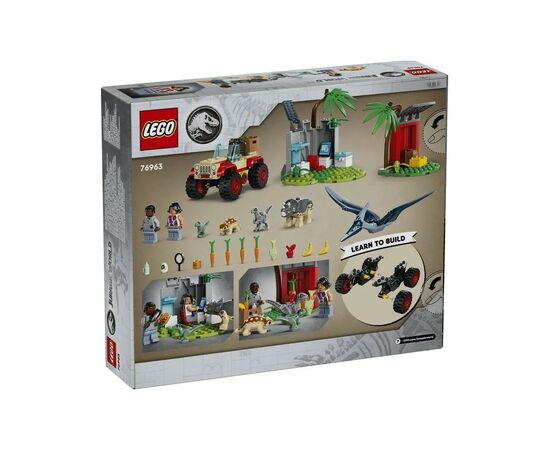 Конструктор LEGO Jurassic World Центр спасения малышей динозавров (76963), изображение 9 Конструктор LEGO Jurassic World Центр спасения малышей динозавров (76963), изображение 9