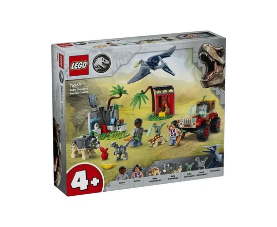 Конструктор LEGO Jurassic World Центр спасения малышей динозавров (76963)