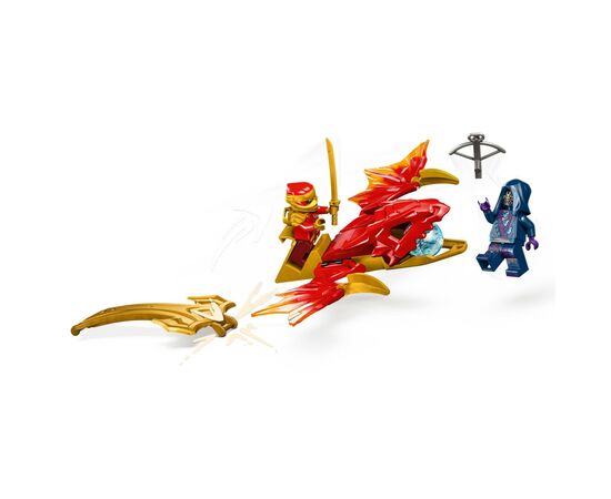 Конструктор LEGO NINJAGO Атака восставшего дракона Кая 24 деталей (71801), изображение 3 Конструктор LEGO NINJAGO Атака восставшего дракона Кая 24 деталей (71801), изображение 3