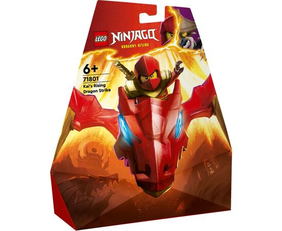 Конструктор LEGO NINJAGO Атака восставшего дракона Кая 24 деталей (71801)