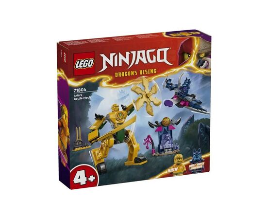 Конструктор LEGO NINJAGO Боевой робот Арина 104 деталей (71804)