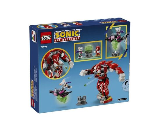 Конструктор LEGO Sonic the Hedgehog Вартовий робот Єхидни Наклз 276 деталей (76996), зображення 11 Конструктор LEGO Sonic the Hedgehog Вартовий робот Єхидни Наклз 276 деталей (76996), зображення 11