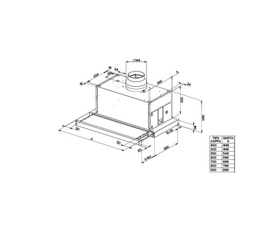 Вытяжка кухонная Faber Maxima Ng Eco Ev8 X A90, нерж (315.0635.143), изображение 2 Вытяжка кухонная Faber Maxima Ng Eco Ev8 X A90, нерж (315.0635.143), изображение 2