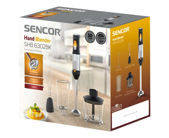 Блендер Sencor SHB6302BK, изображение 12 Блендер Sencor SHB6302BK, изображение 12