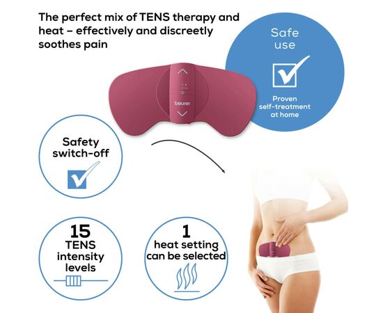 Электростимулятор Beurer EM_50_MENSTRUAL_RELAX, изображение 9 Электростимулятор Beurer EM_50_MENSTRUAL_RELAX, изображение 9