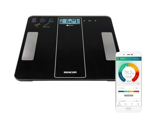 Весы напольные Sencor SBS8000BK, изображение 4