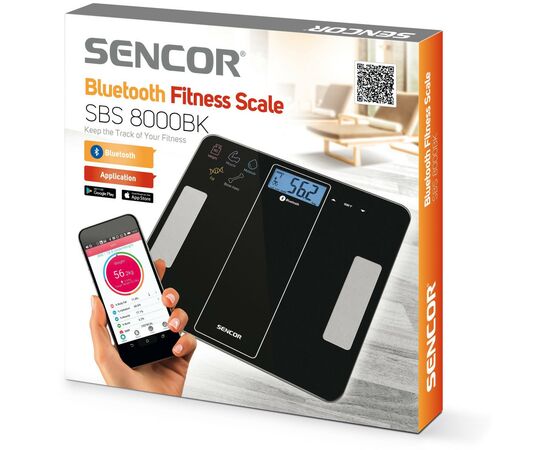 Весы напольные Sencor SBS8000BK, изображение 8