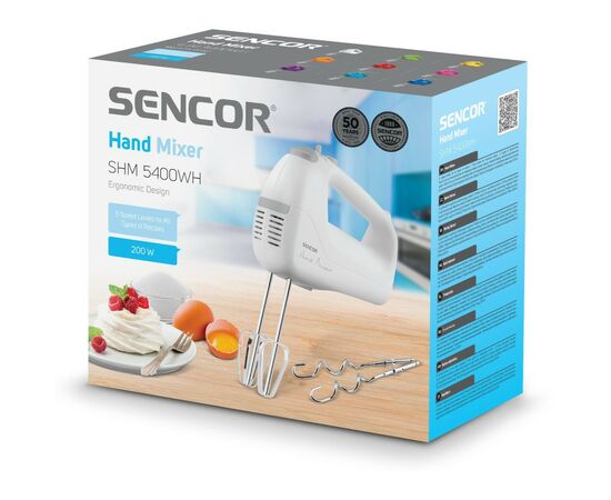 Миксер Sencor SHM5400WH, изображение 9 Миксер Sencor SHM5400WH, изображение 9