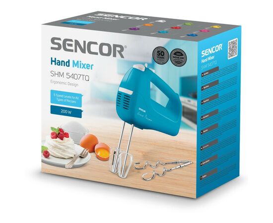 Миксер Sencor SHM5407TQ, изображение 9 Миксер Sencor SHM5407TQ, изображение 9
